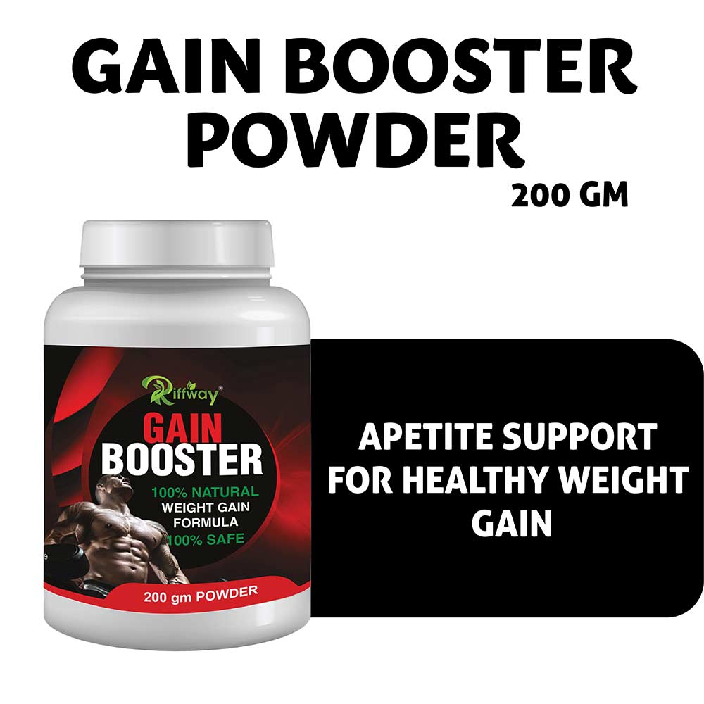 2 - Riffway Gain Booster,  0.44 lb  Unflavoured (Pack of 2) 