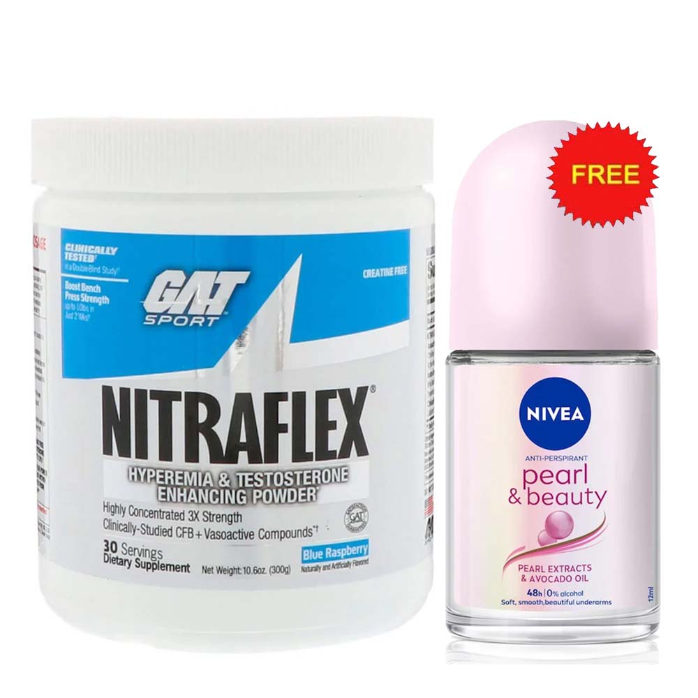 GAT Nitraflex, 0.66 lb Blue Raspberry online in India HealthKart