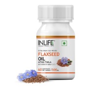 INLIFE Flaxseed Oil-Omega 3,6,9, 60 veggie capsule(s)