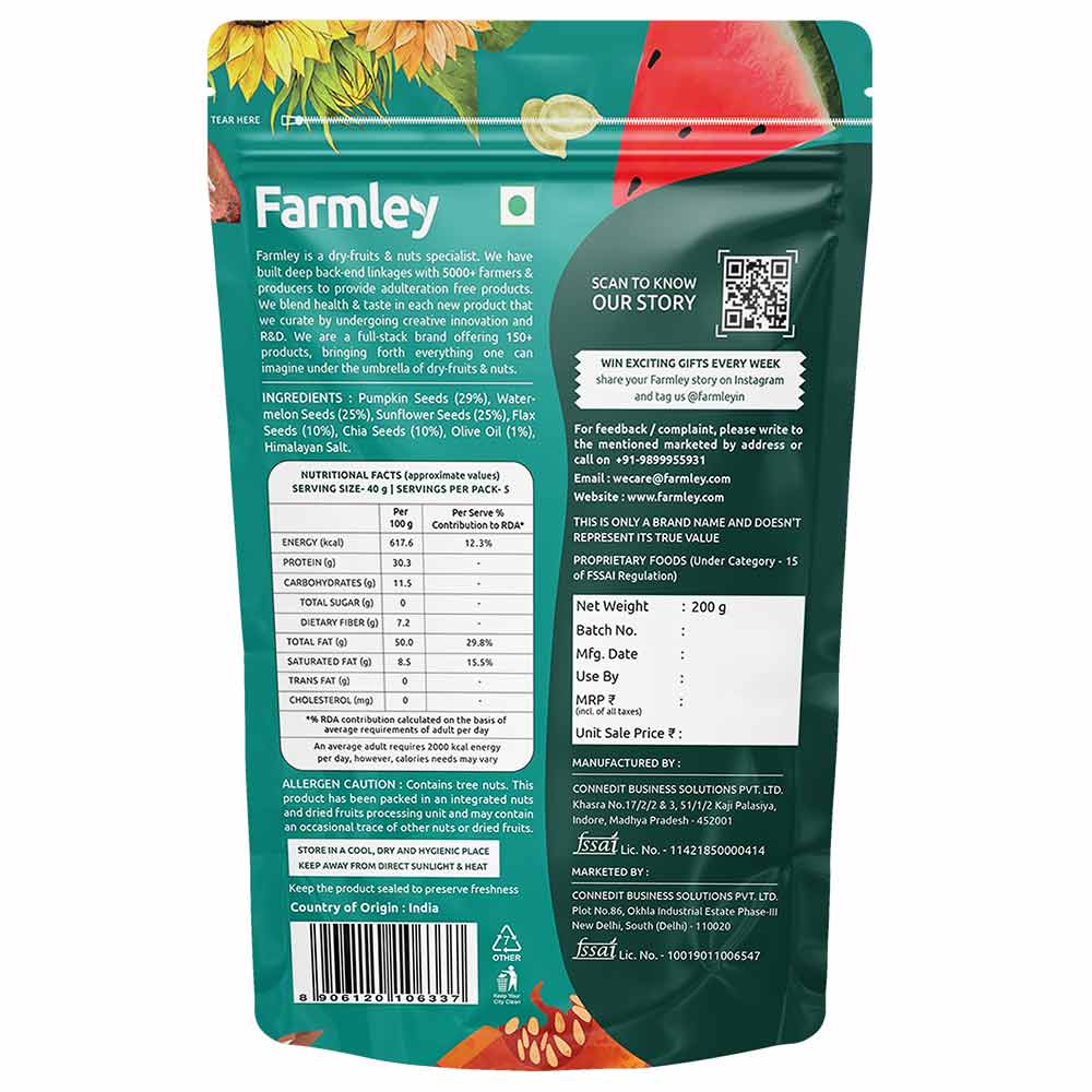 2 - Farmley Seed Mix,  Unflavoured  200 g 