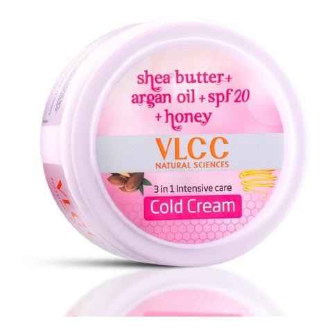 1 - VLCC 3 In 1 Intensive Care Cold Cream,  200 g  Shea Butter + Argan Oil + SPF 20 + Honey 