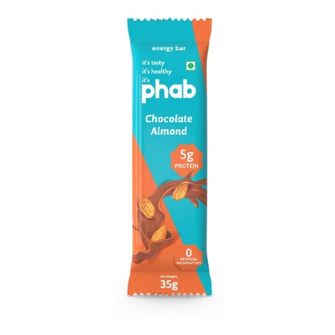 1 - Phab Energy Bar,  6 bar(s)  Chocolate Almond 