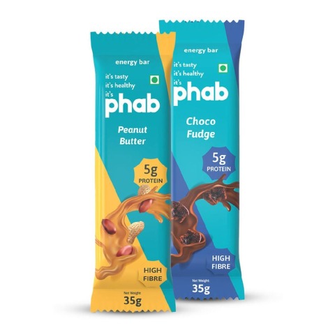1 - Phab Energy Bar,  6 bar(s)  Choco Fudge & Peanut Butter 