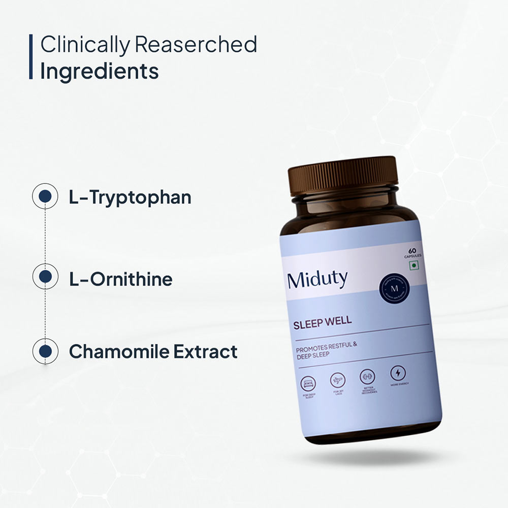 5 - Miduty Sleep Well,  60 capsules 