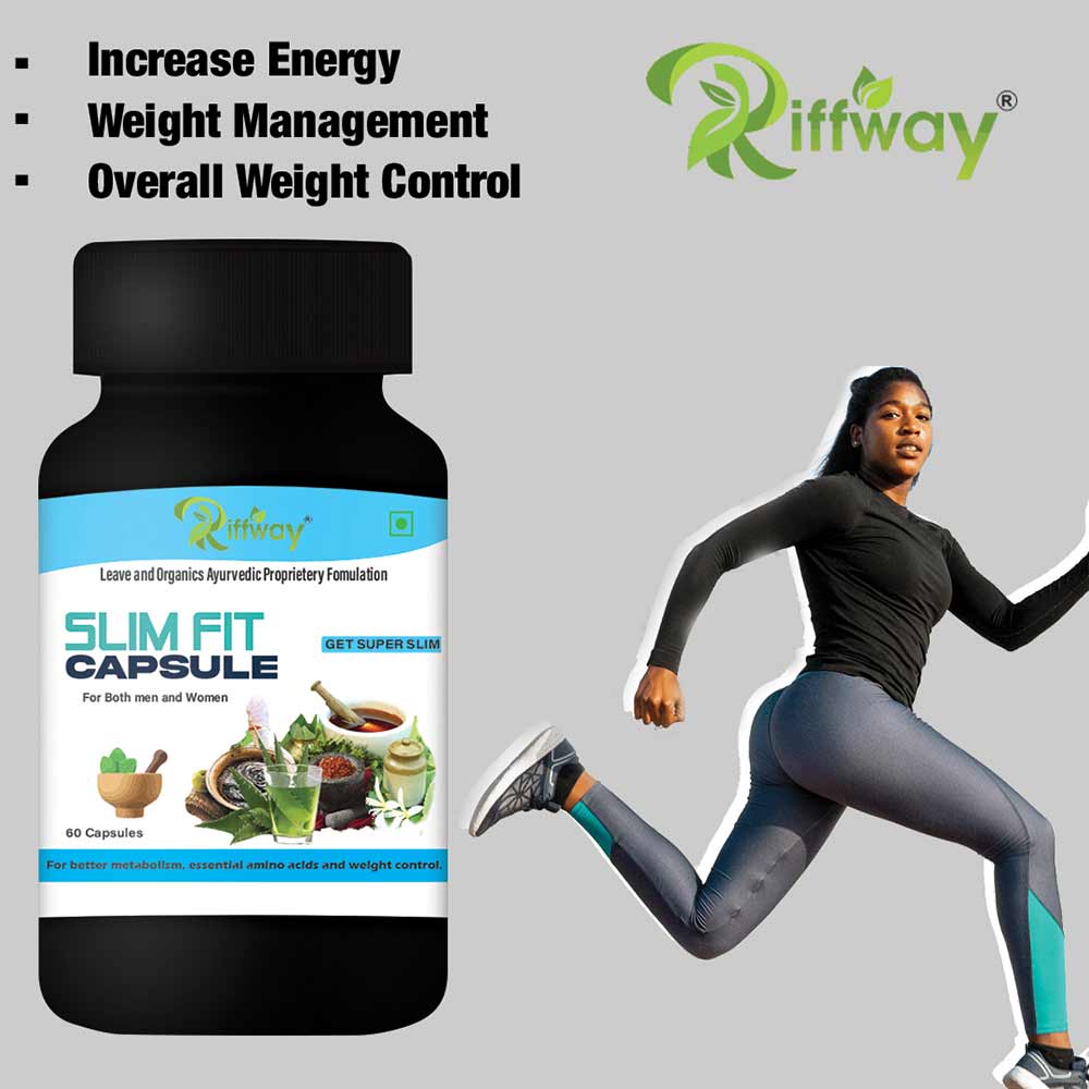 5 - Riffway Slim Fit,  60 capsules  Unflavoured (Pack of 2) 