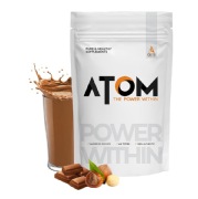 AS-IT-IS Nutrition ATOM Whey Protein with Enzymes- 4.4 lb Choco Hazel Fusion