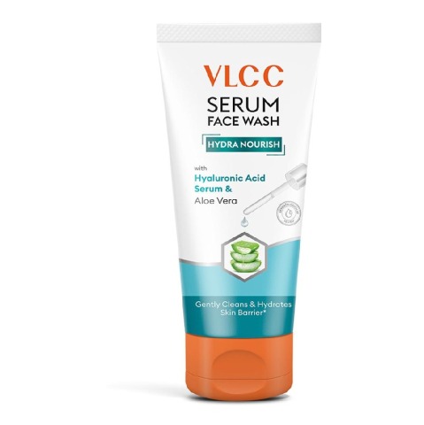 1 - VLCC Hydra Nourish Serum Face Wash,  100 ml  with Hyaluronic Acid Serum & Aloe Vera 