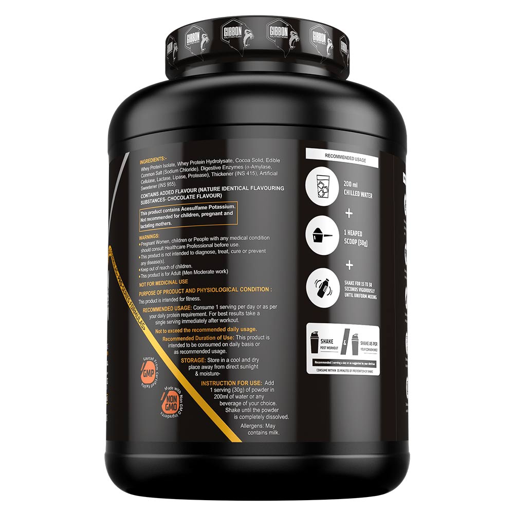 2 - Gibbon Nutrition Muscle Isolate,  4.4 lb  Saffron Milk 