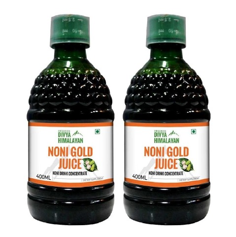 1 - Divya Himalayan Noni Gold Juice,  Natural (Pack of 2)  400 ml 