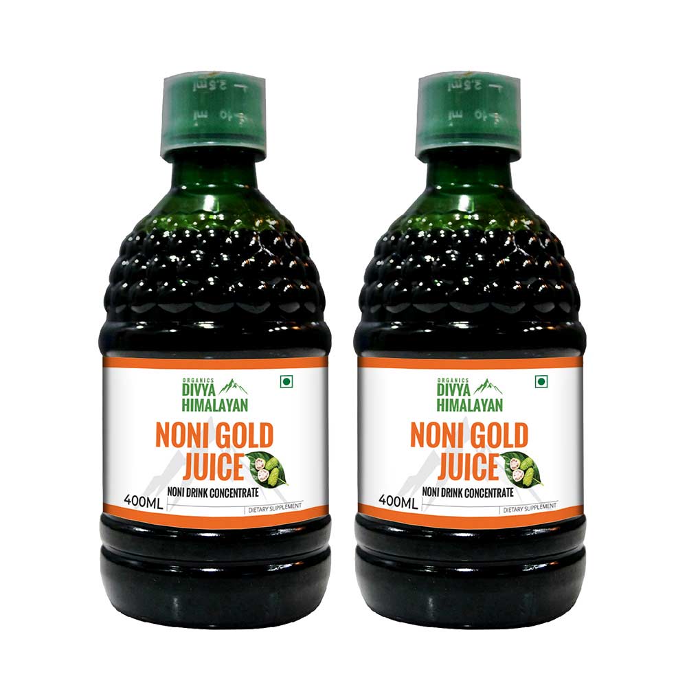 1 - Divya Himalayan Noni Gold Juice,  Natural (Pack of 2)  400 ml 