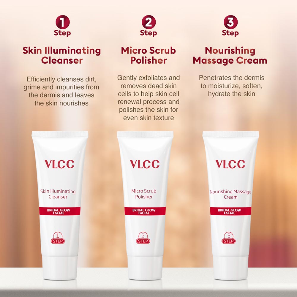 8 - VLCC Bridal Glow Facial Kit,  147 g  for All Skin Types 