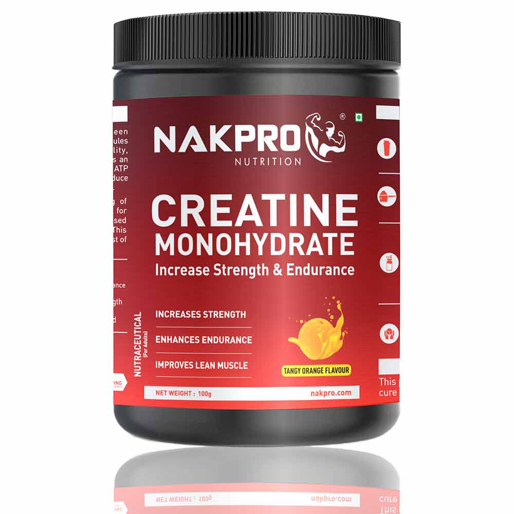 Nakpro Creatine Monohydrate,  Tangy Orange (Jar)  0.22 lb -image-23
