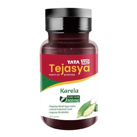 1 - Tata 1mg Tejasya Karela,  60 capsules 