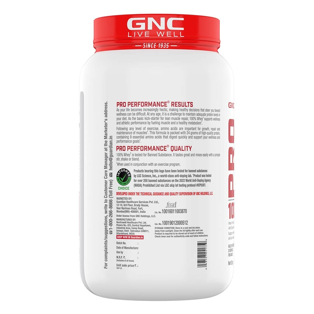 5 - GNC Pro Performance 100% Whey Protein, Gym Bag & Black Plastic Shaker Combo,  2 lb  Chocolate Supreme 