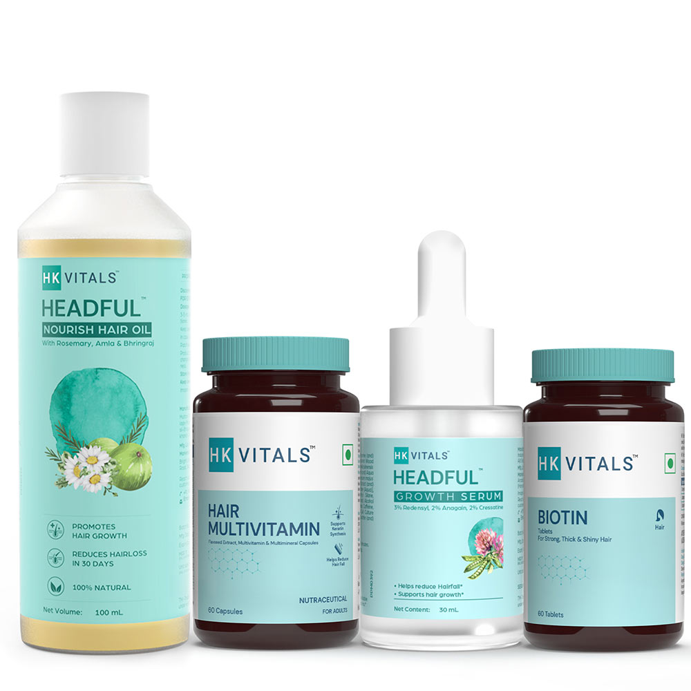 1 - HK Vitals Female Hair Fall Solution,  Severe 