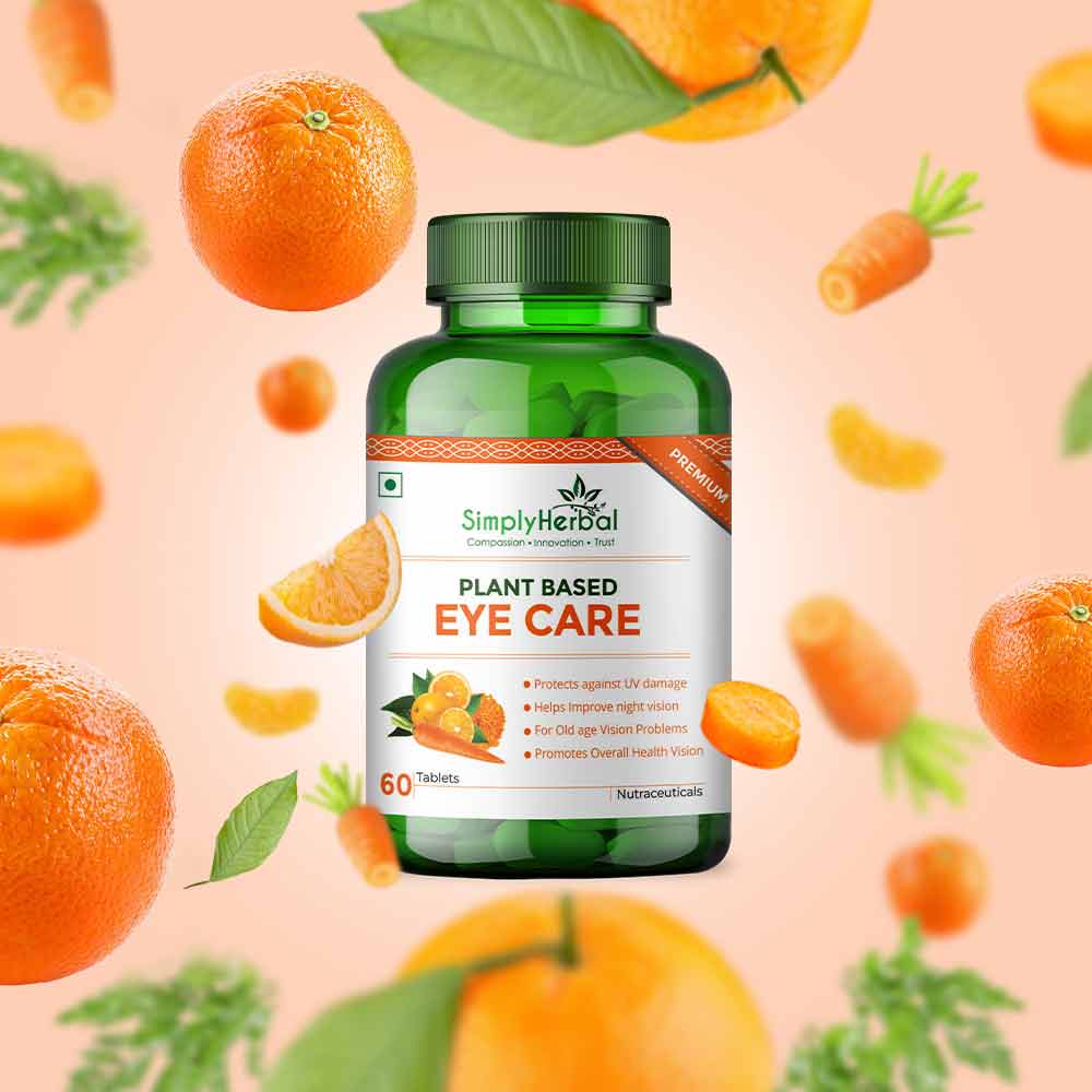 3 - Simply Herbal Plant Based Eye Care (Pack of 2),  60 tablet(s) 