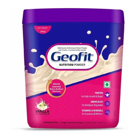 1 - Geofit Protein Powder,  Vanilla  250 g 