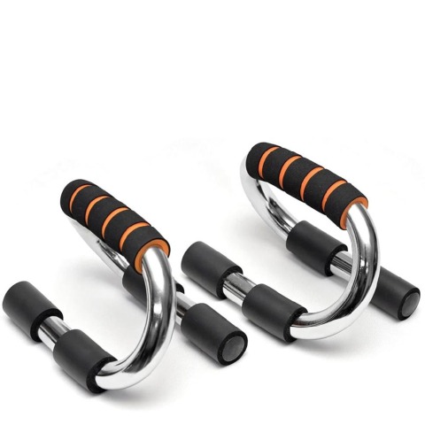 1 - SLOVIC Push up Bar - Twisted,  Black Orange  Free Size 