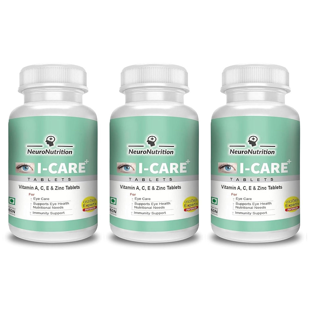 1 - NeuroNutrition I-Care (Pack of 3),  60 tablet(s) 