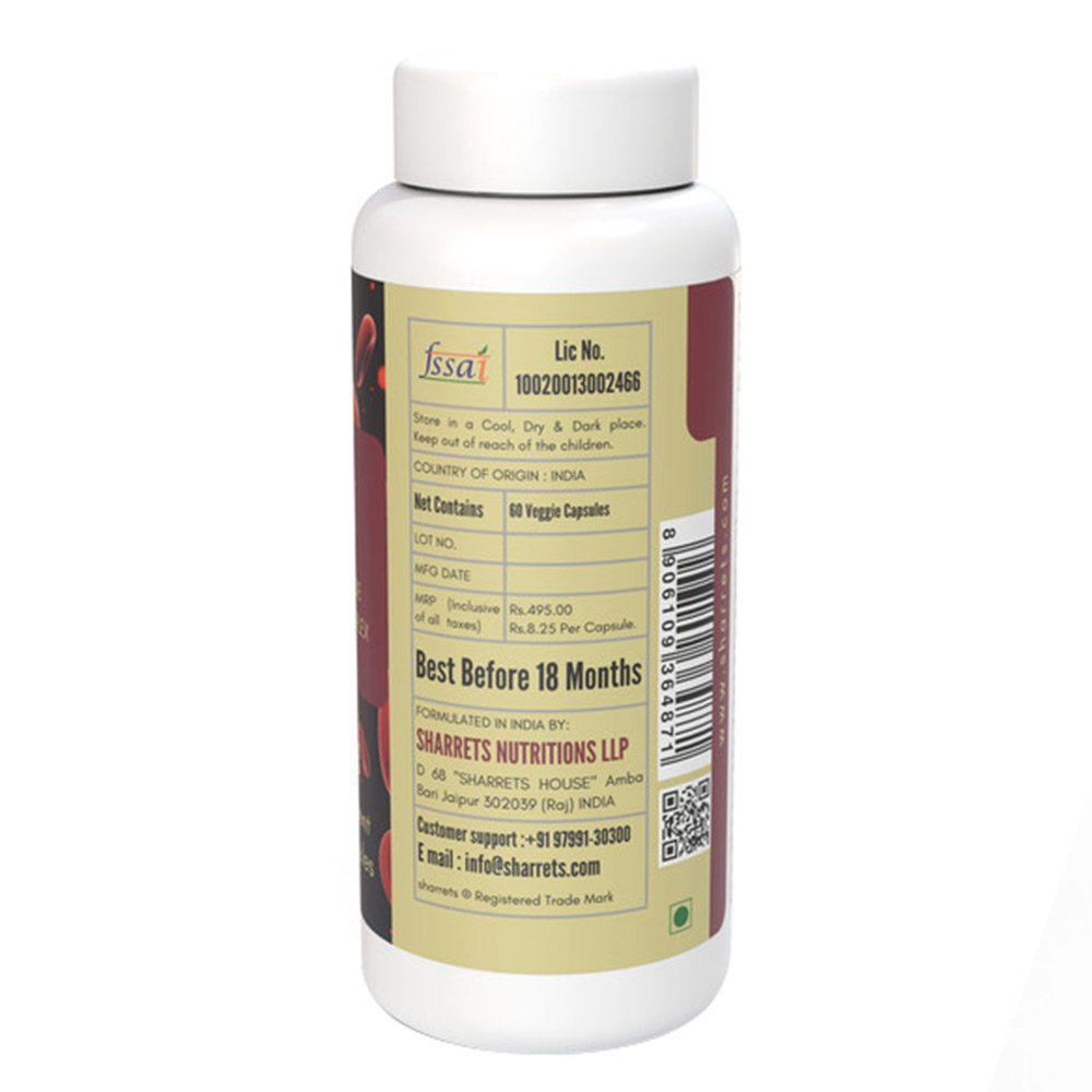 3 - Sharrets Iron (III) Hydroxide Polymaltose Complex,  60 veggie capsule(s) 