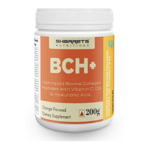 1 - Sharrets BCH+ Bovine Collagen with HA,  200 g  Orange 