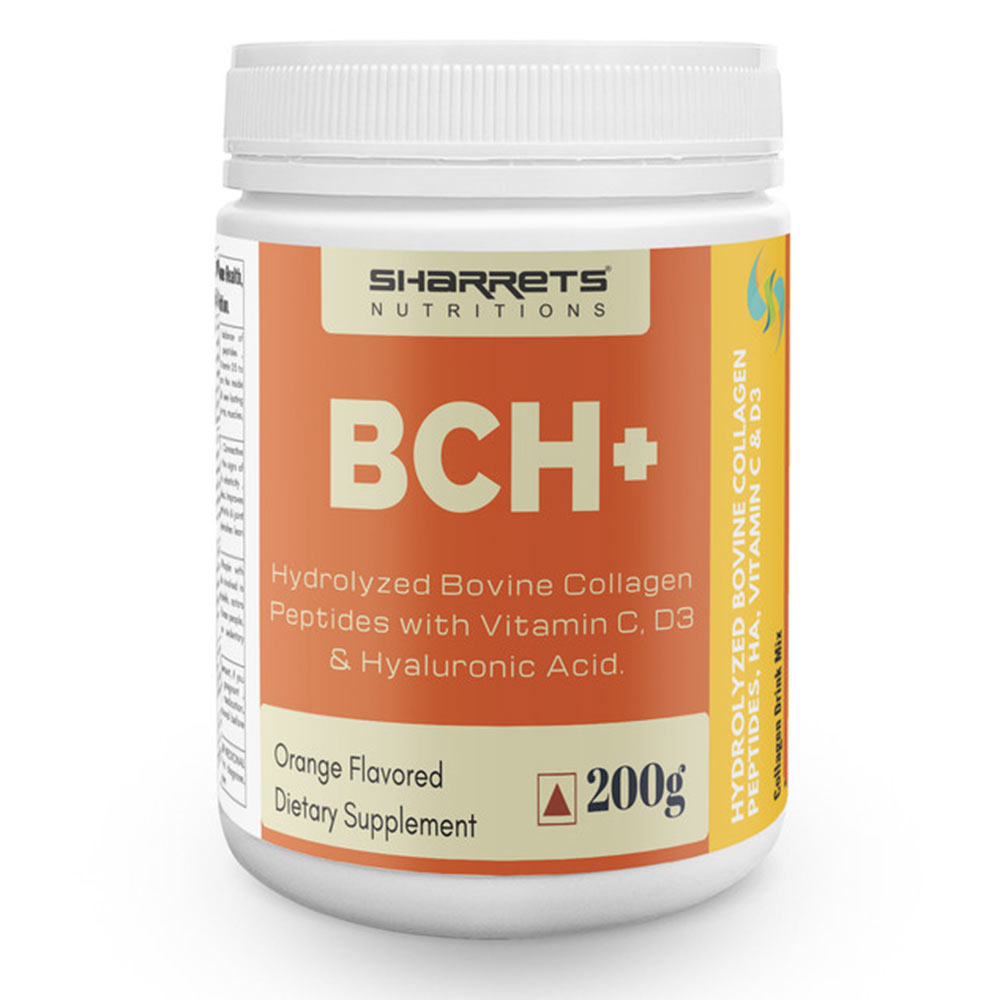 1 - Sharrets BCH+ Bovine Collagen with HA,  200 g  Orange 