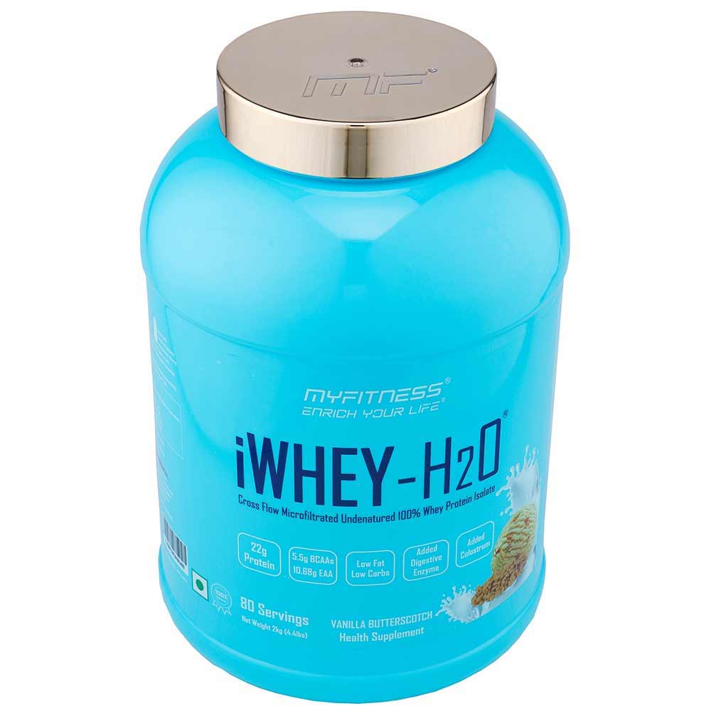 1 - MYFITNESS By Paradise iWHEY- H2O Powder,  4.4 lb  Vanilla Butterscotch 