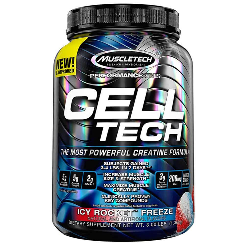 MuscleTech CellTech Performance Series,  Icy Rocket Freeze  3 lb 