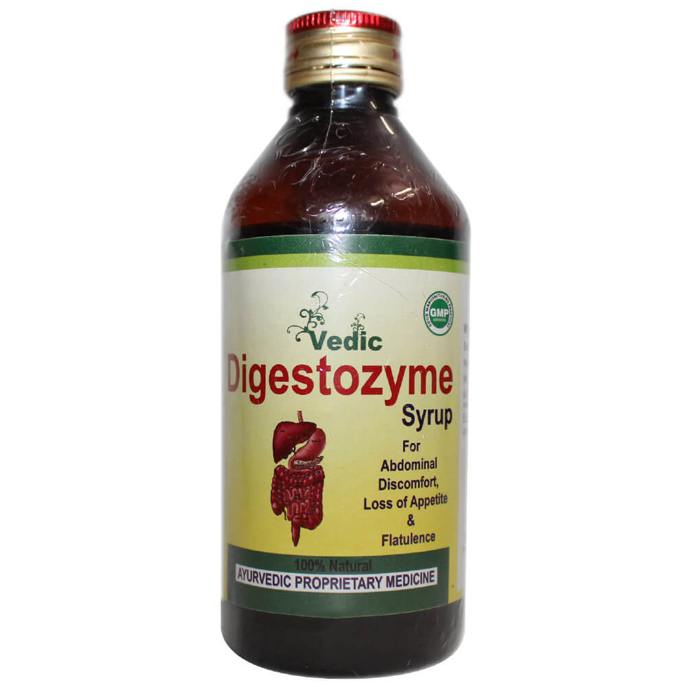 Vedic Upchar Digestozyme Syrup,  200 ml 
