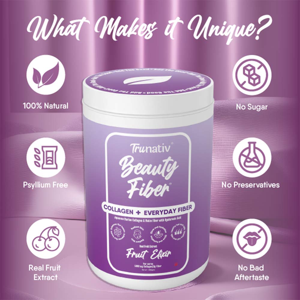 7 - TruNativ Beauty Fiber,  200 g  Fruit Elixir 
