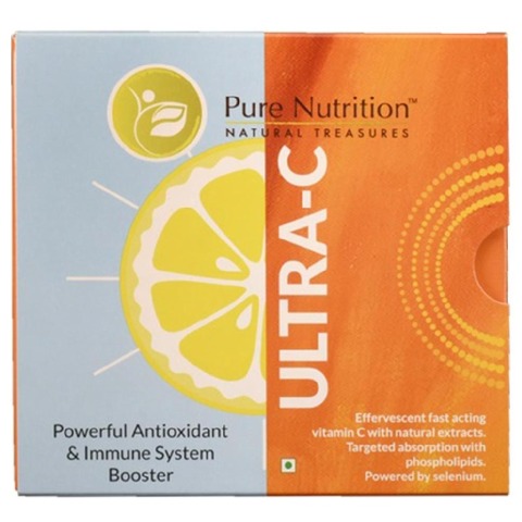 Pure Nutrition Ultra C,  15 sachets/pack  Unflavoured 