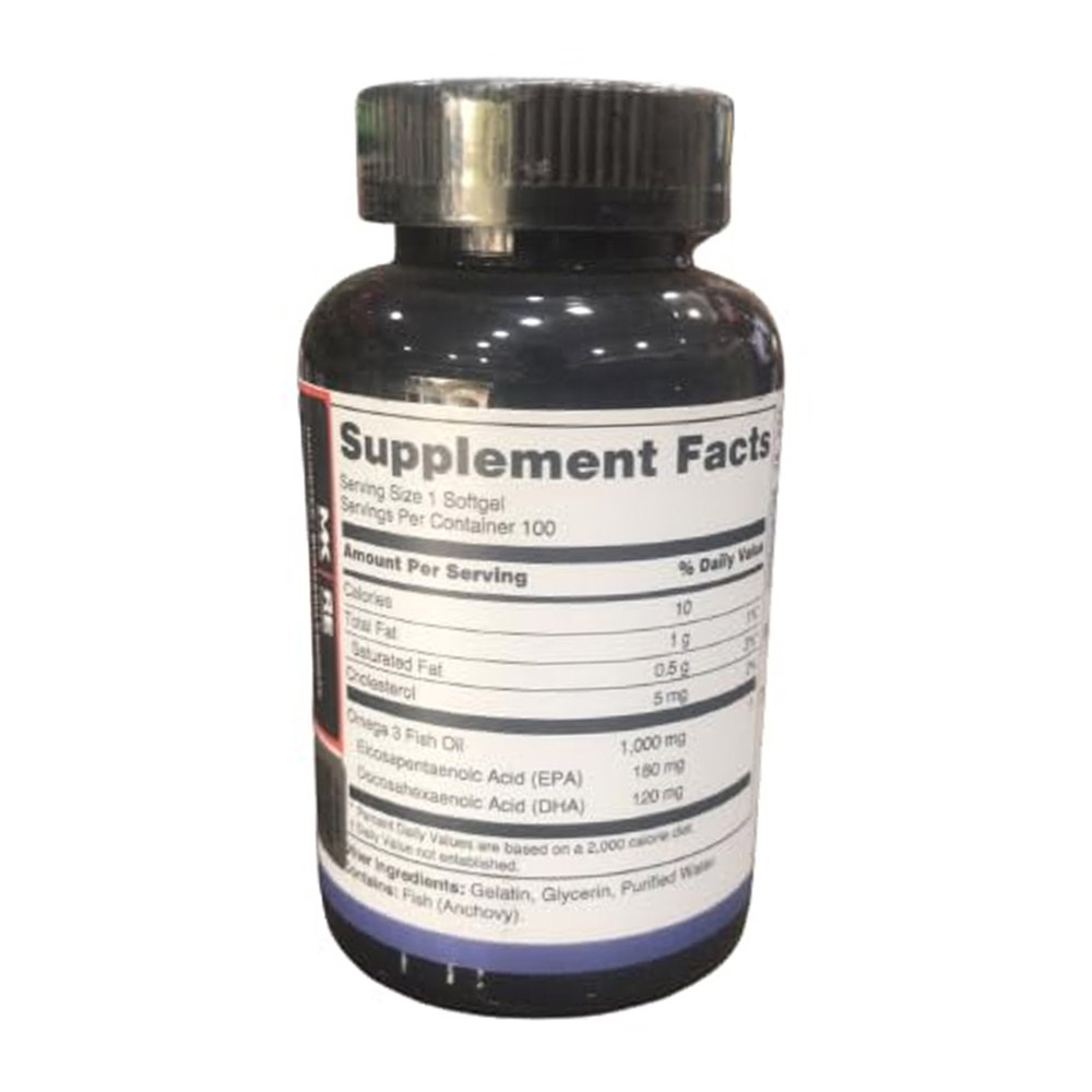 2 - Rule One Fish Oil Omega-3s,  100 softgels 