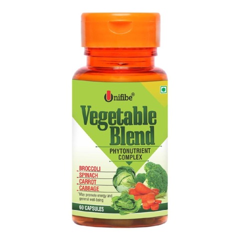 Unifibe Vegetable Blend,  60 capsules 