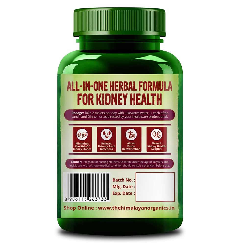 2 - Himalayan Organics Plant Based Kidney Detox,  60 tablet(s) 