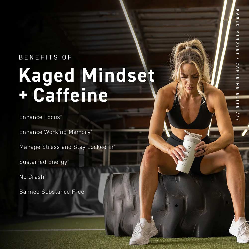 2 - Kaged Muscle Elite Series Mindset + Caffeine,  0.29 lb  Strawberry Lemonade 