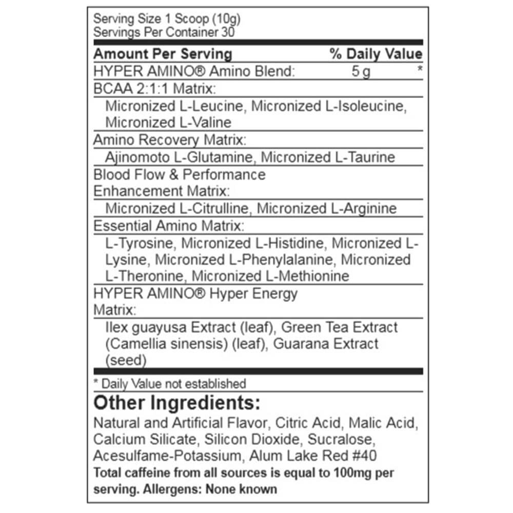 Gaspari Nutrition Hyper Amino