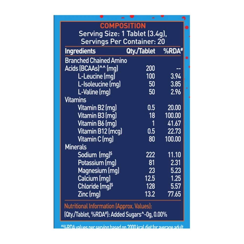 4 - MB Fuel One Sports Hydr8 OP,  20 tablet(s)  Lemon 