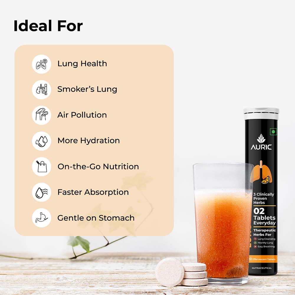 3 - Auric Lung Detox Yummy Orange,  60 tablet(s) 