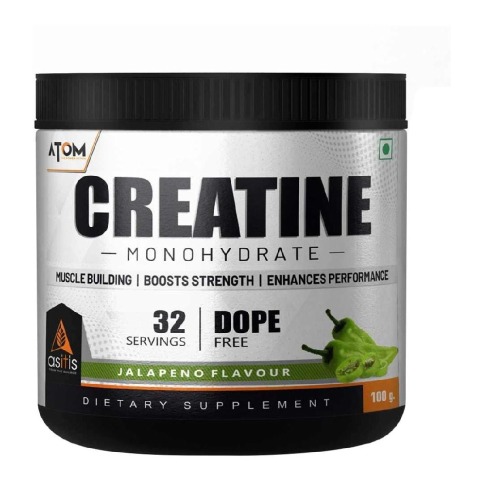 1 - AS-IT-IS Nutrition ATOM Creatine Monohydrate, Jalapeno 0.22 lb