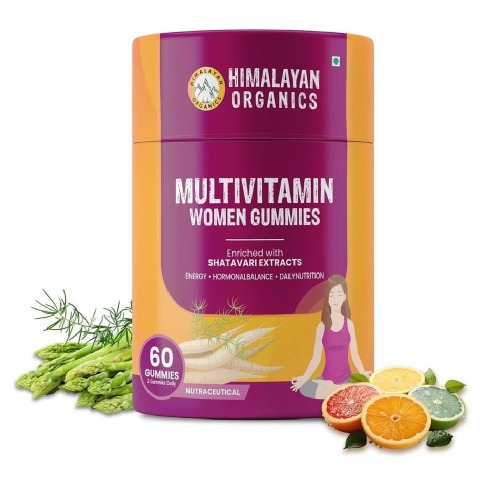 1 - Himalayan Organics Multivitamin Women, 60 gummies Unflavoured
