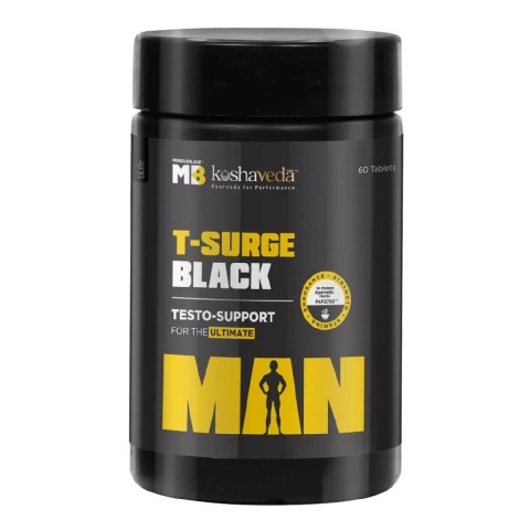 1 - MuscleBlaze T-Surge Black OP, 60 tablet(s) Unflavoured
