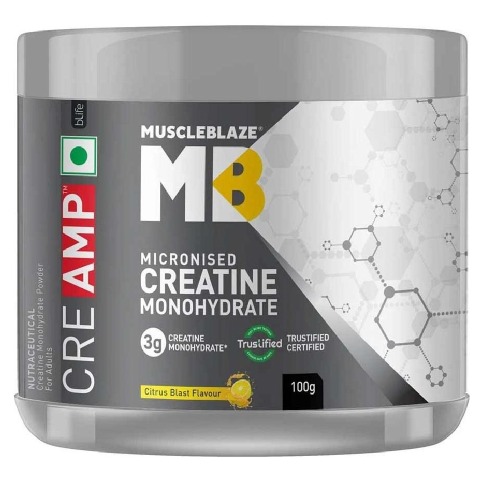 1 - MuscleBlaze Creatine Monohydrate OP, Citrus Blast 0.22 lb