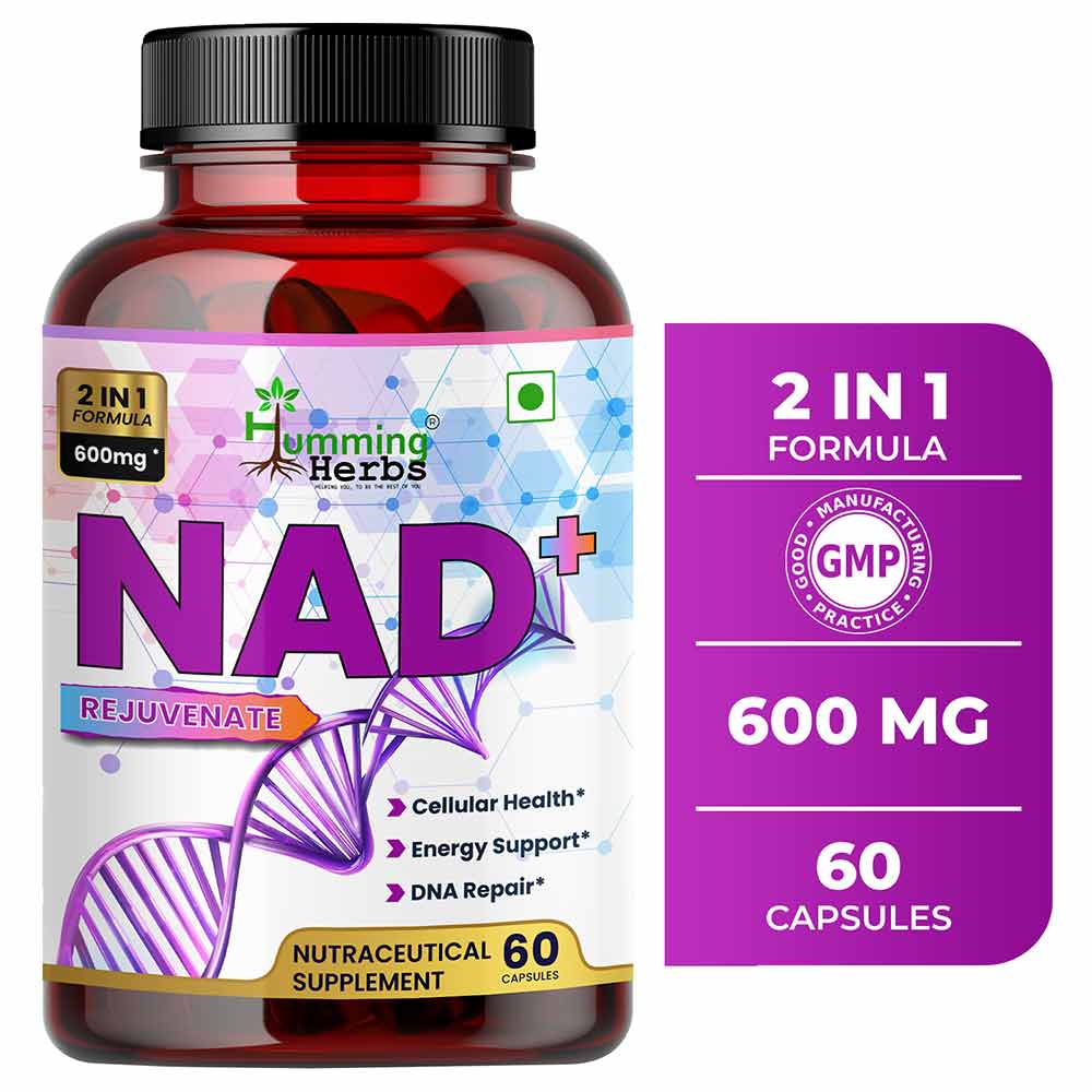 NAD+ Advanced With Multi-Collagen - Nicotinamide Riboside & Resveratrol 60 Caps By Active Nutrilife