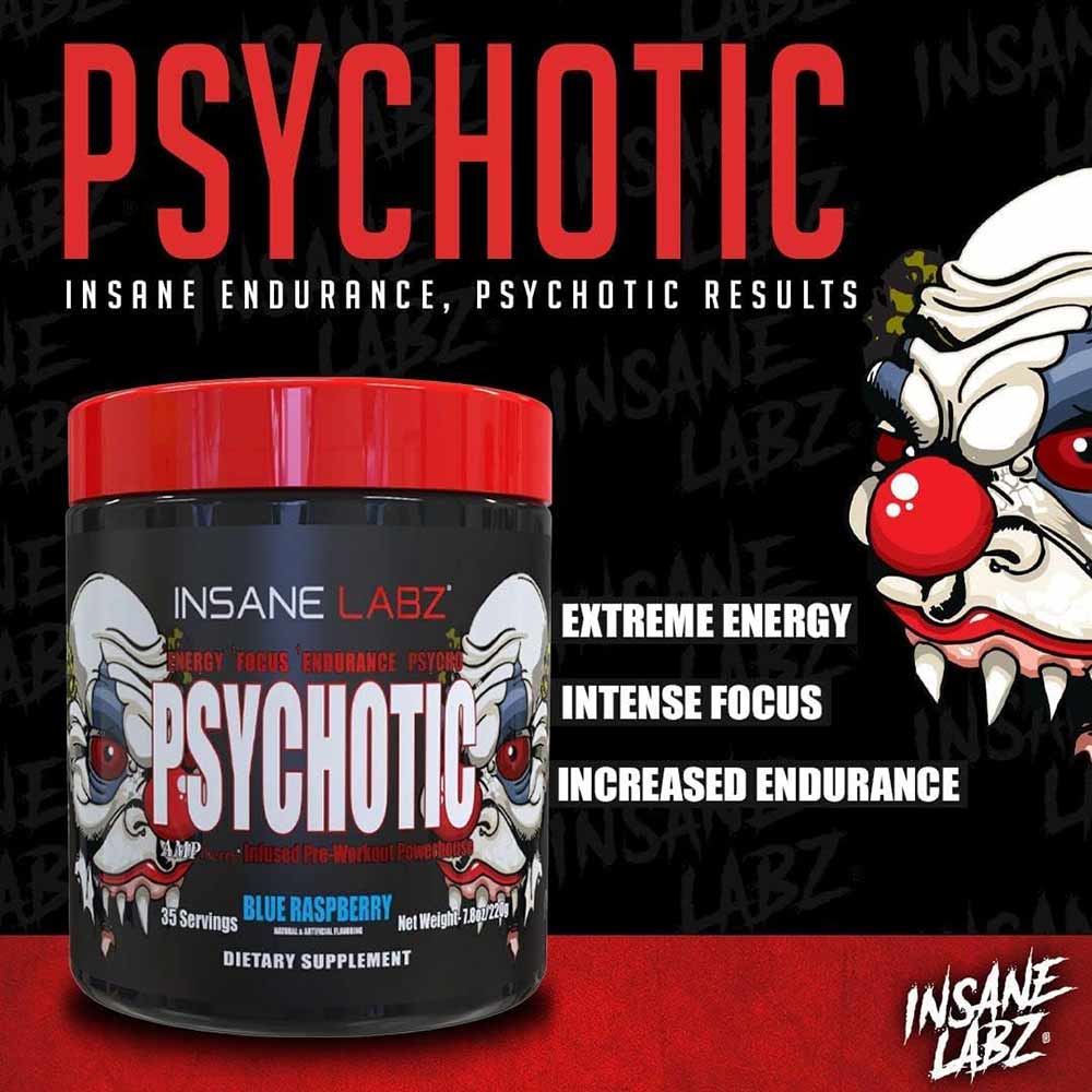 7 - Insane Labz Psychotic,  0.82 lb  Grape 
