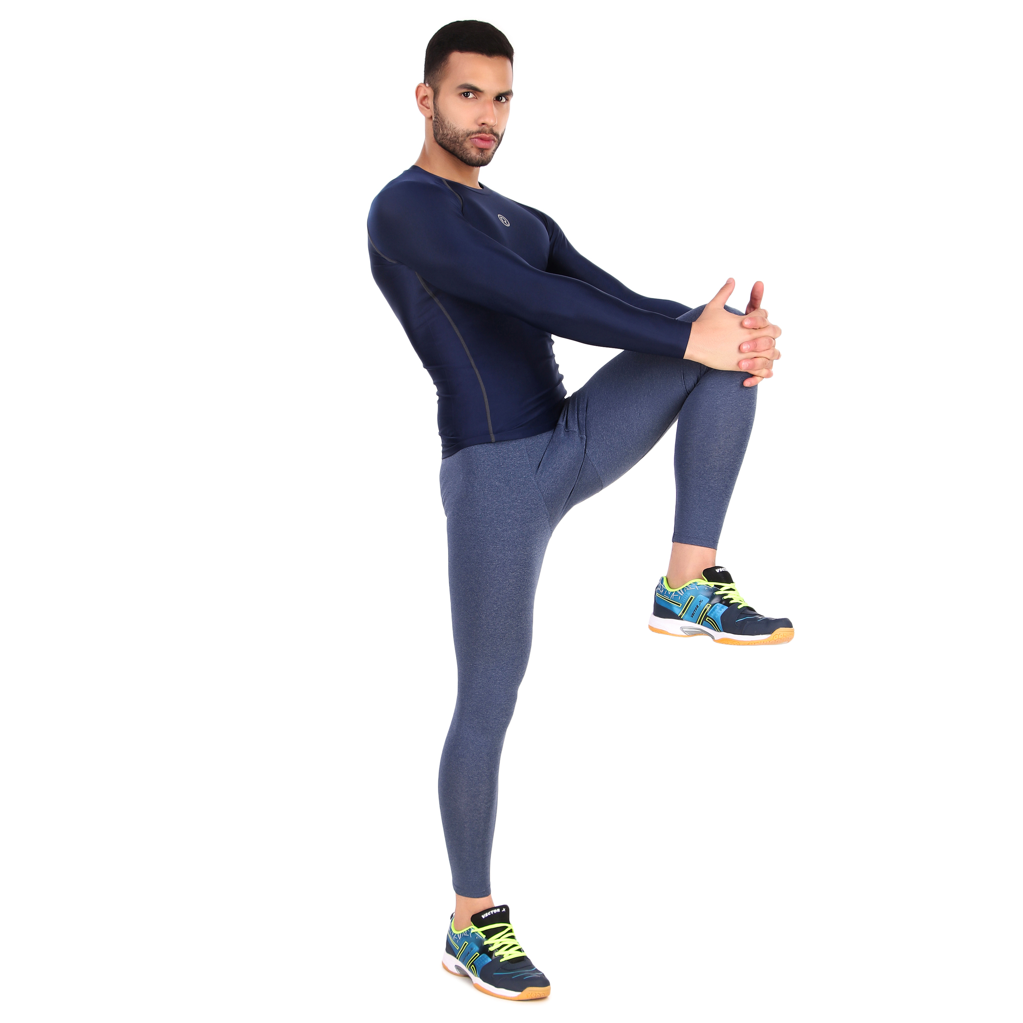 6 - Redesign Nylon Compression Pant,  Denim  3XL 
