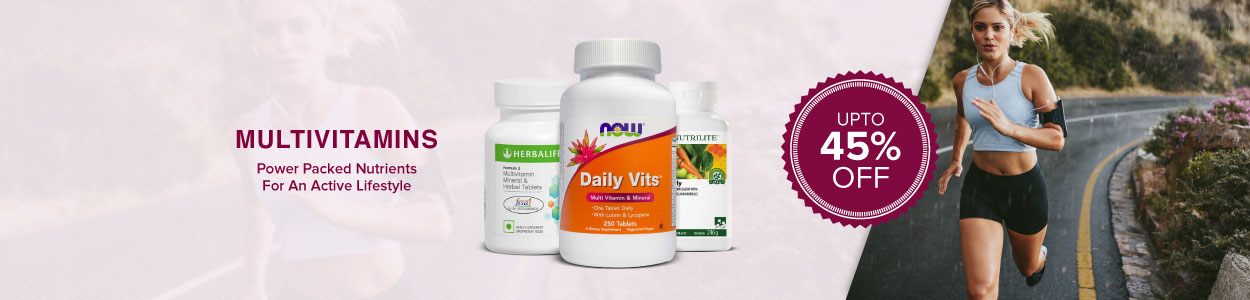 MULTIVITAMINS UP TO 45% OFF