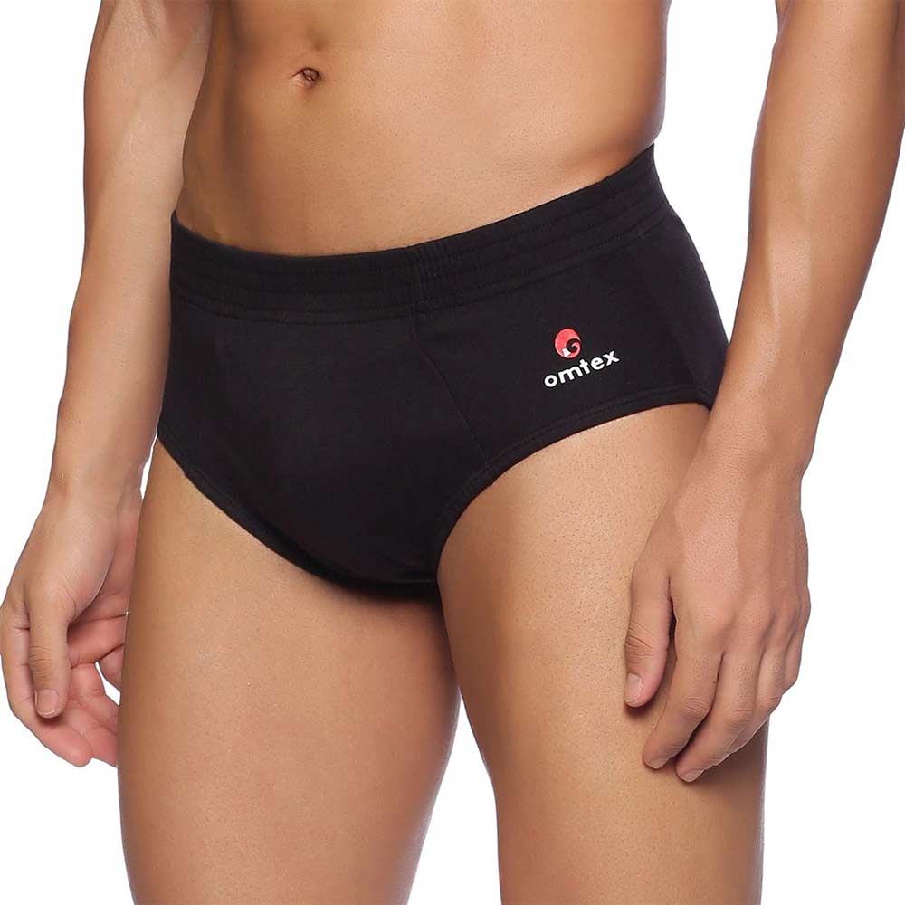 2 - Omtex Sports Brief Cricket Special,  Large  Black 