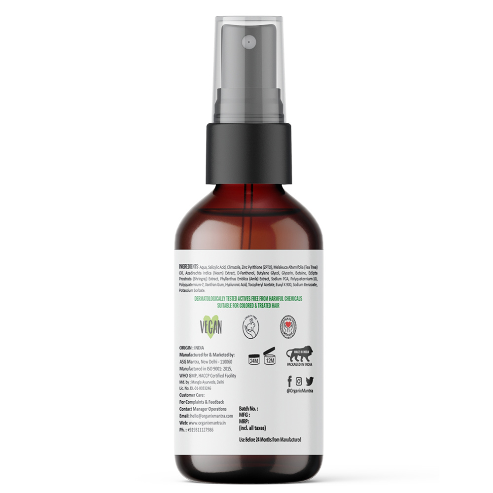 2 - Organix Mantra ZeroFlake Serum,  30 ml  Anti Dandruff 