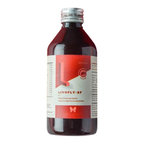 Butterfly Ayurveda Livofly SF Syrup,  200 ml 