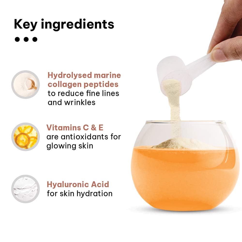 HealthKart HK Vitals Skin Radiance Collagen 100 g Orange - Pack of 2